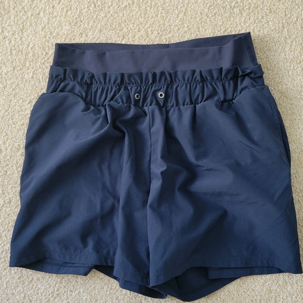 Women's Navy Blue Shorts